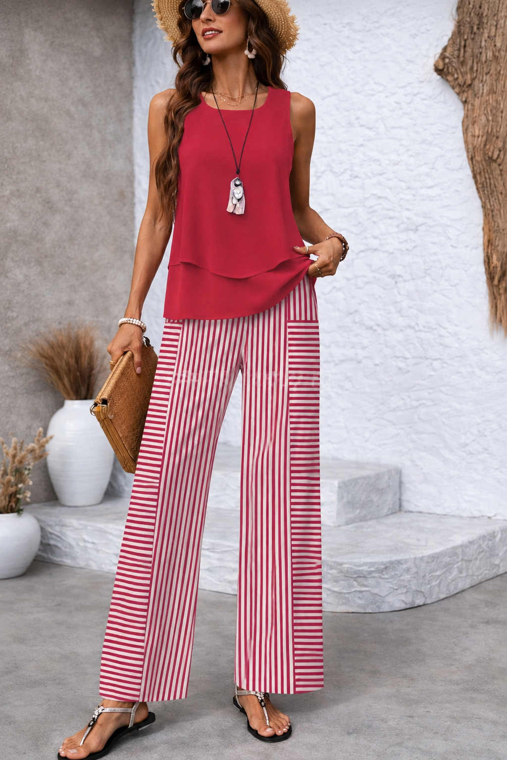 Rosavienne | Riviera Gestreepte Set