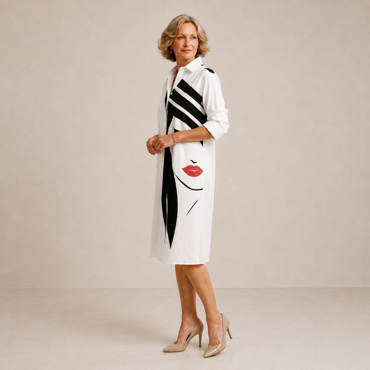 BELLA | Midi-jurk