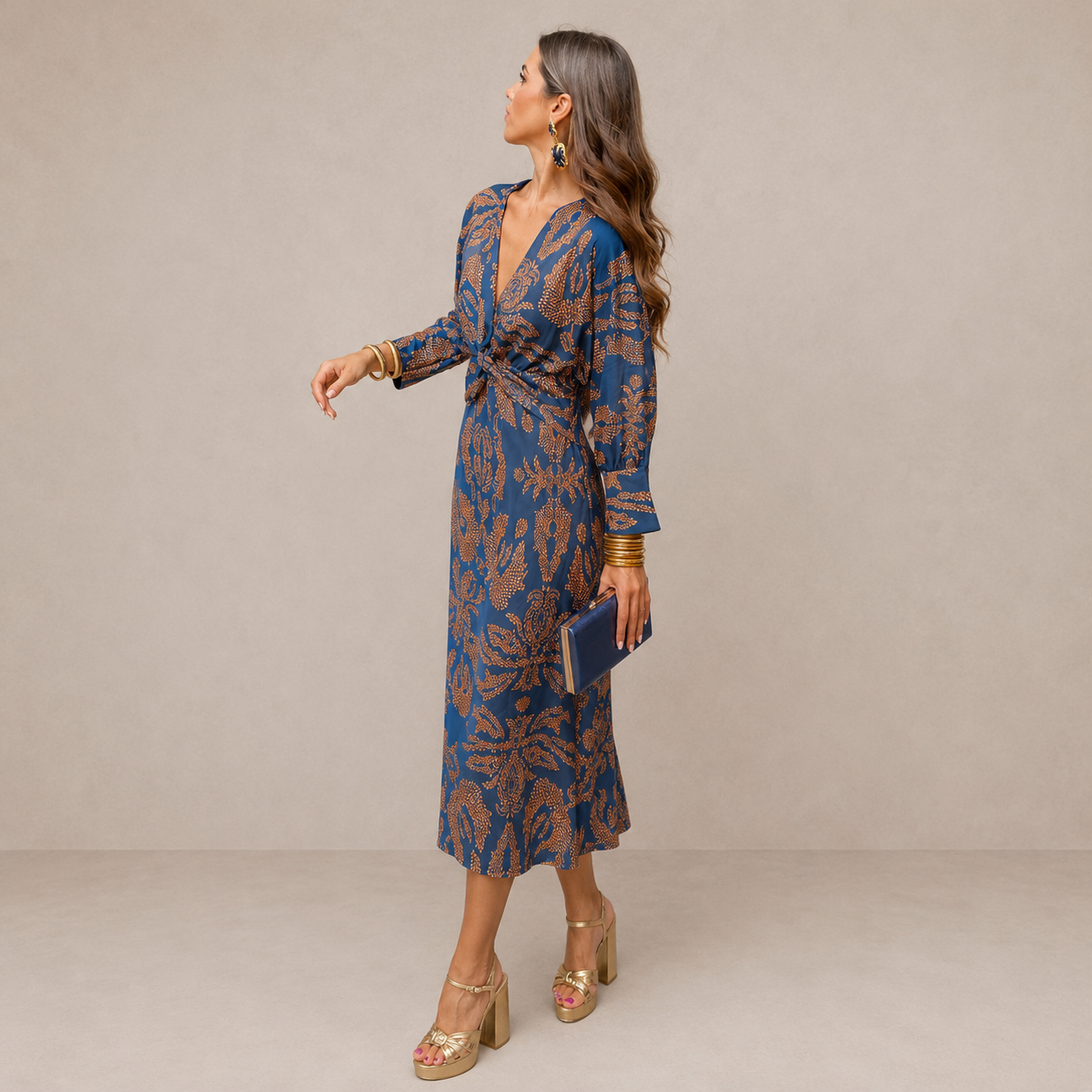 ELOWENA | Midi-jurk