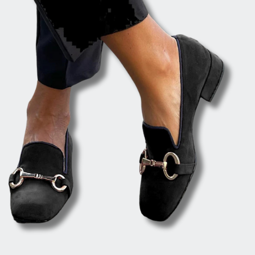 Louna™ | Stijlvolle mokassins met gespen