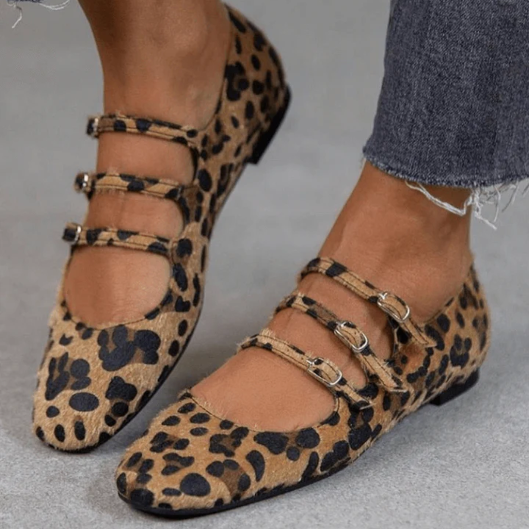 Angelie™ | Schoenen met luipaardprint