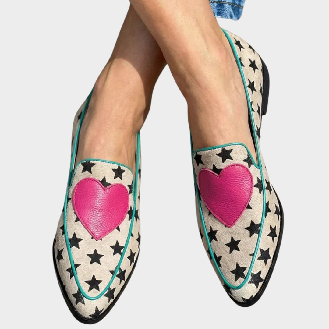 Marisol™ | Mocassins met hartdetail