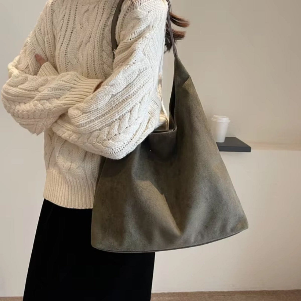 Emily - Suède handtas
