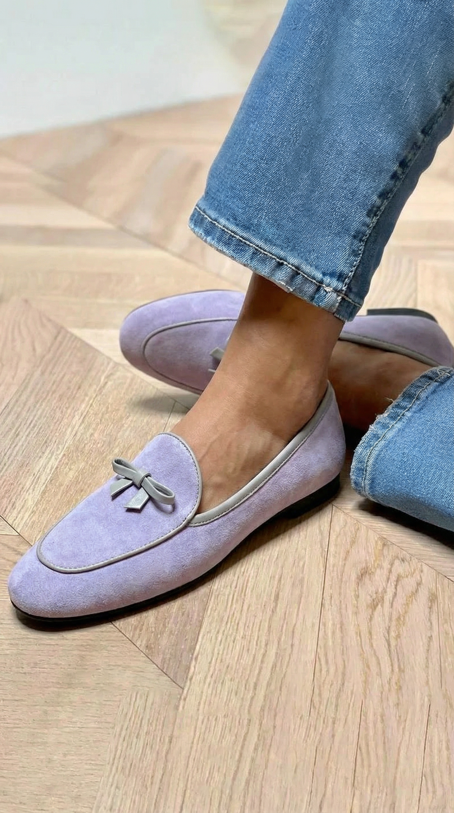 Geneviève™ |Elegante ballerina's met strik