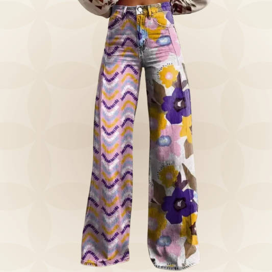 Isadora - Boho Bloemen Broeken