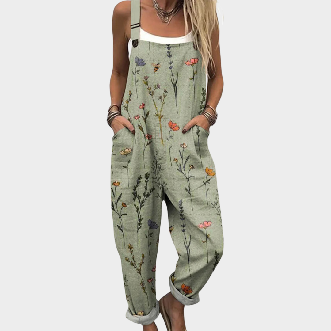 Bianca - Jumpsuit met Bloemenprint