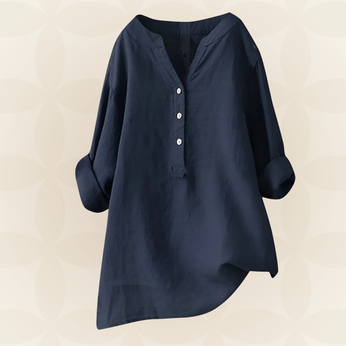 Danielle - Luchtige en comfortabele blouse met knoopsluiting