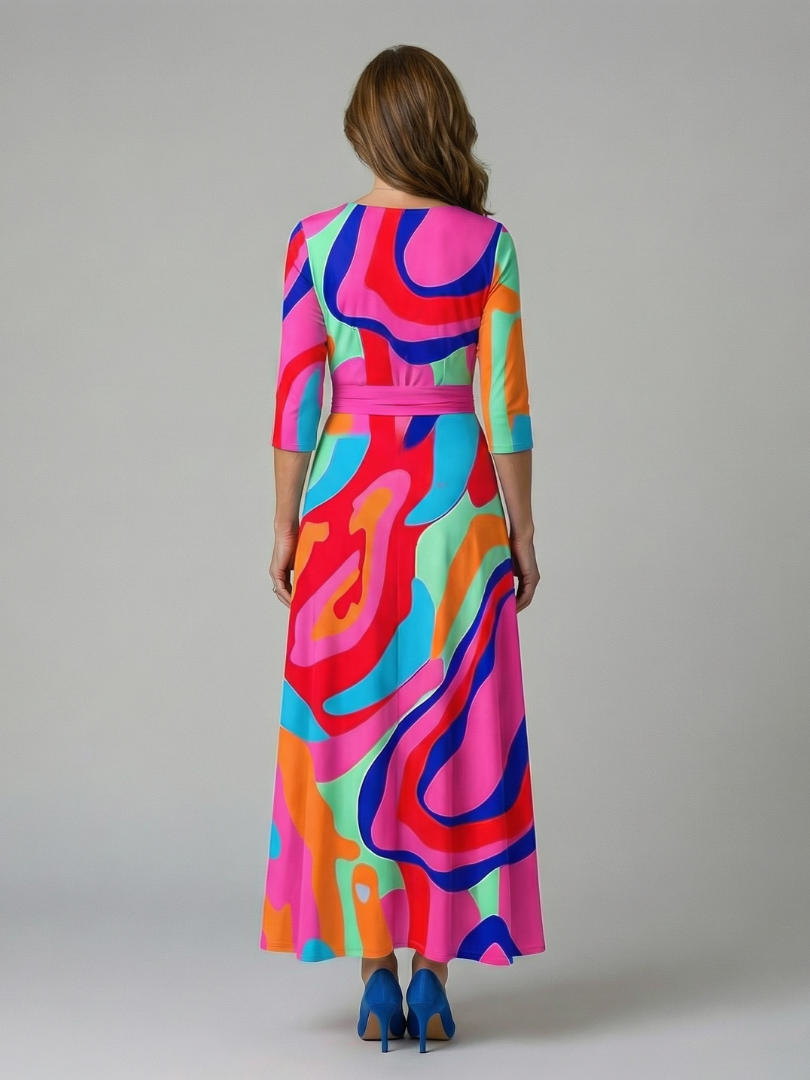 NATALIA | Midi-jurk