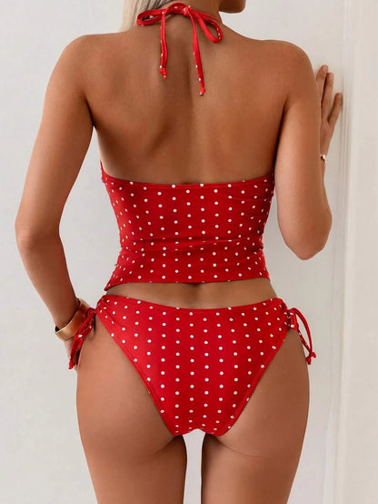 Lorena | Elegante, Corrigerende 2-delige bikiniset met strik