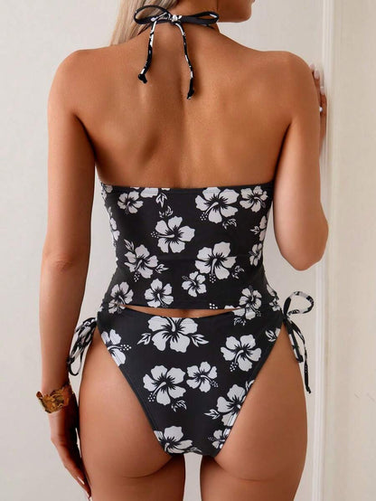 Lorena | Elegante, Corrigerende 2-delige bikiniset met strik