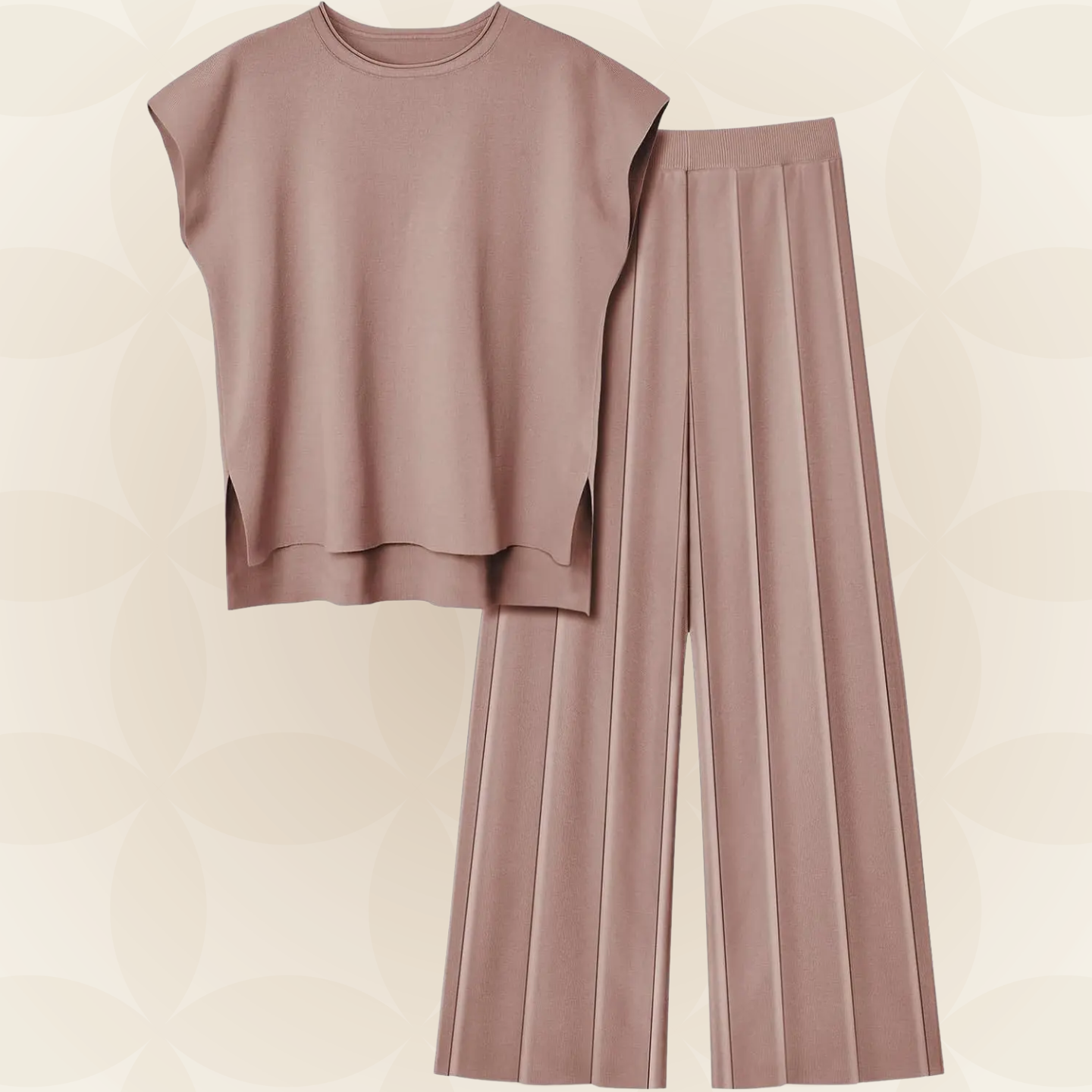Anja - Comfortabele Zomer Lounge Co-ord Set