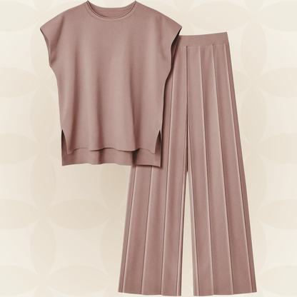 Anja - Comfortabele Zomer Lounge Co-ord Set