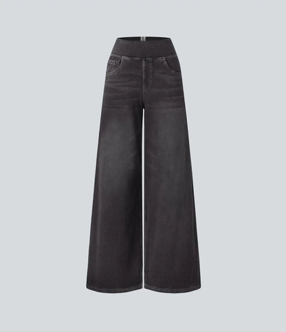 Tessa – Comfortabele jeans - broek met hoge taille en stretch