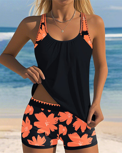 Mariana - Tankini zonder mouwen met U-hals