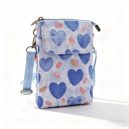 Elvira - Vintage Schoudertas met rits en magnetische sluiting