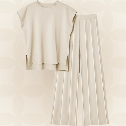 Anja - Comfortabele Zomer Lounge Co-ord Set