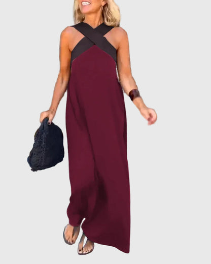 Elena | Elegante Maxi Vloeiende Jurk