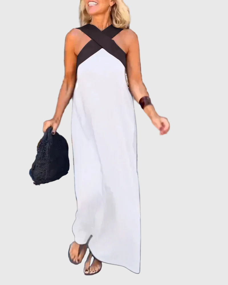 Elena | Elegante Maxi Vloeiende Jurk