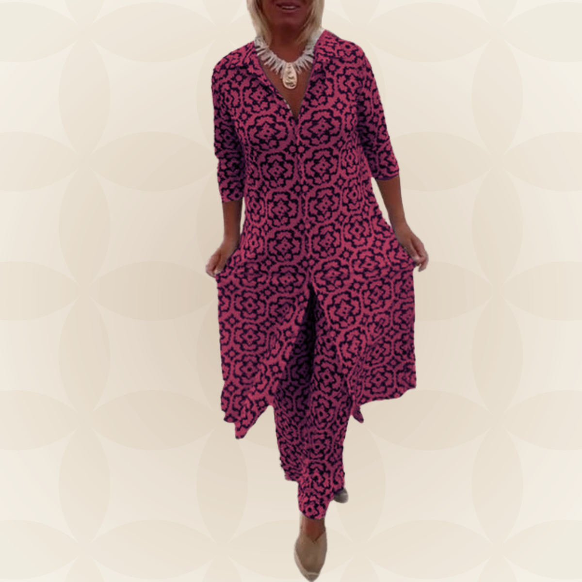 Catharina – Set met knoopsluiting