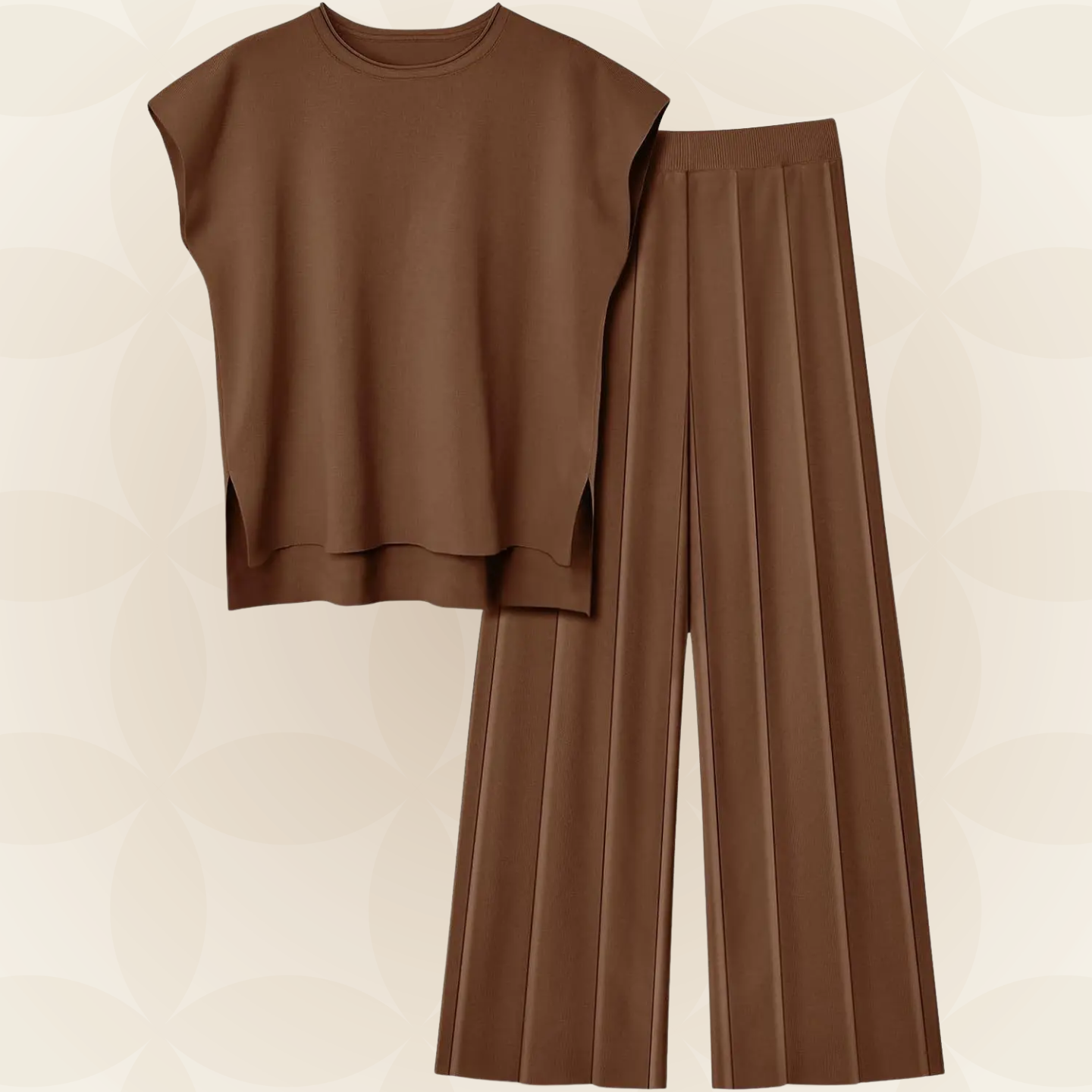 Anja - Comfortabele Zomer Lounge Co-ord Set