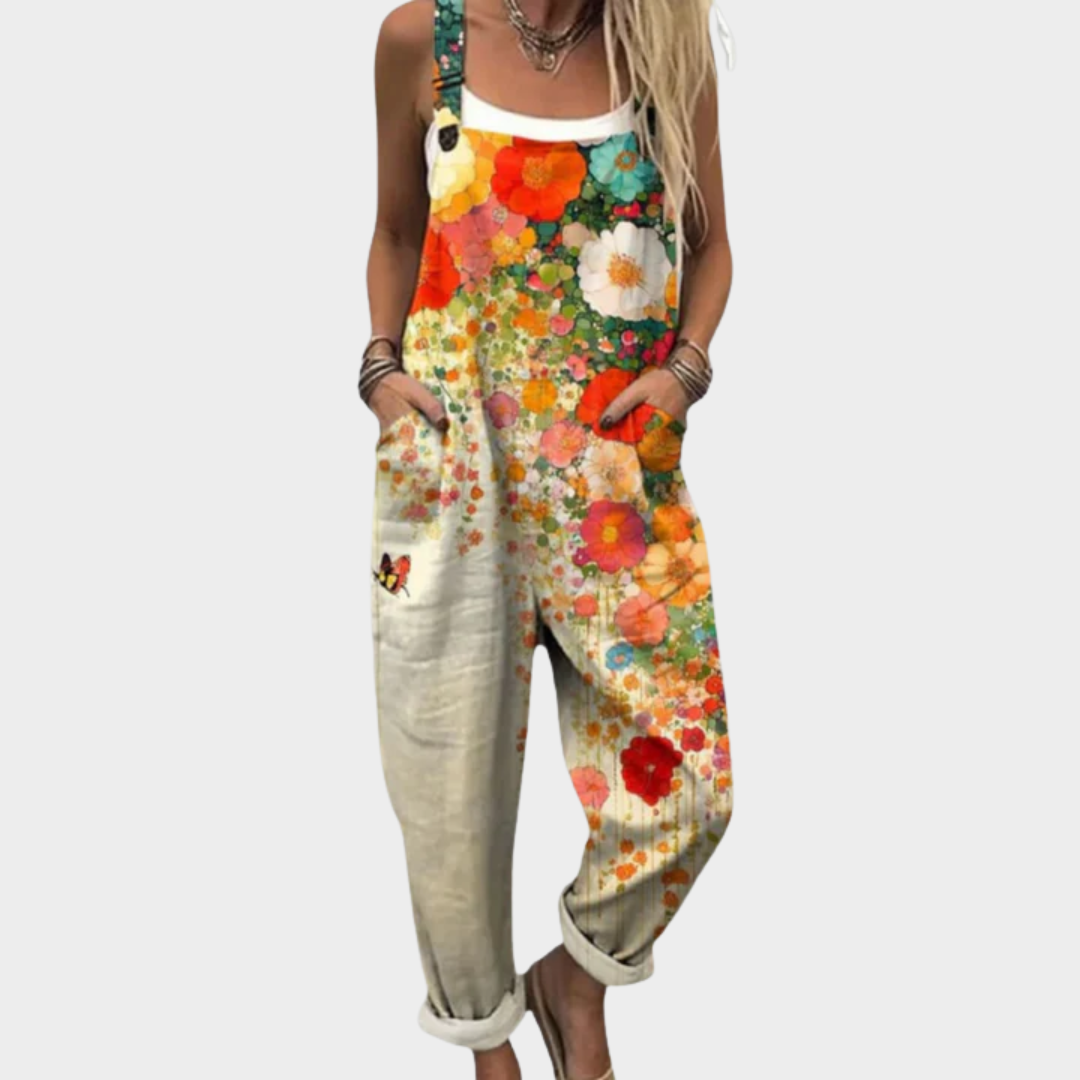 Bianca - Jumpsuit met Bloemenprint