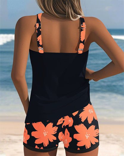 Mariana - Tankini zonder mouwen met U-hals