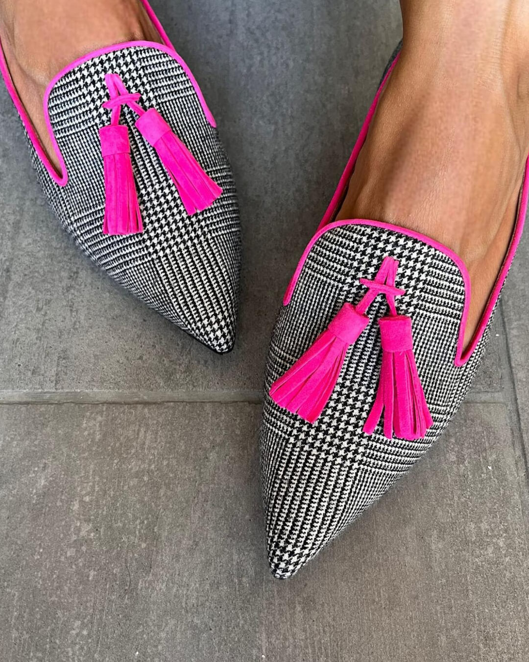 Betty™ | Elegante mocassins met puntige neus
