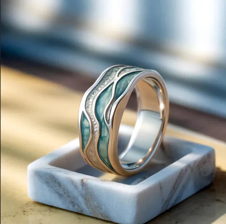 Turquoise Golfen Ring