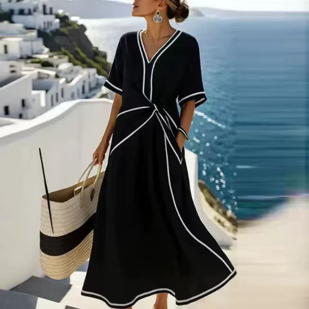 Pytra - Elegante Flatterende Jurk