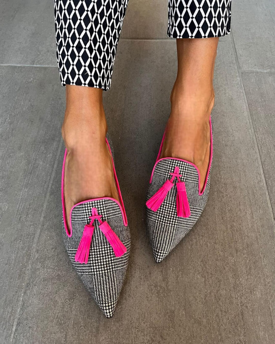 Betty™ | Elegante mocassins met puntige neus