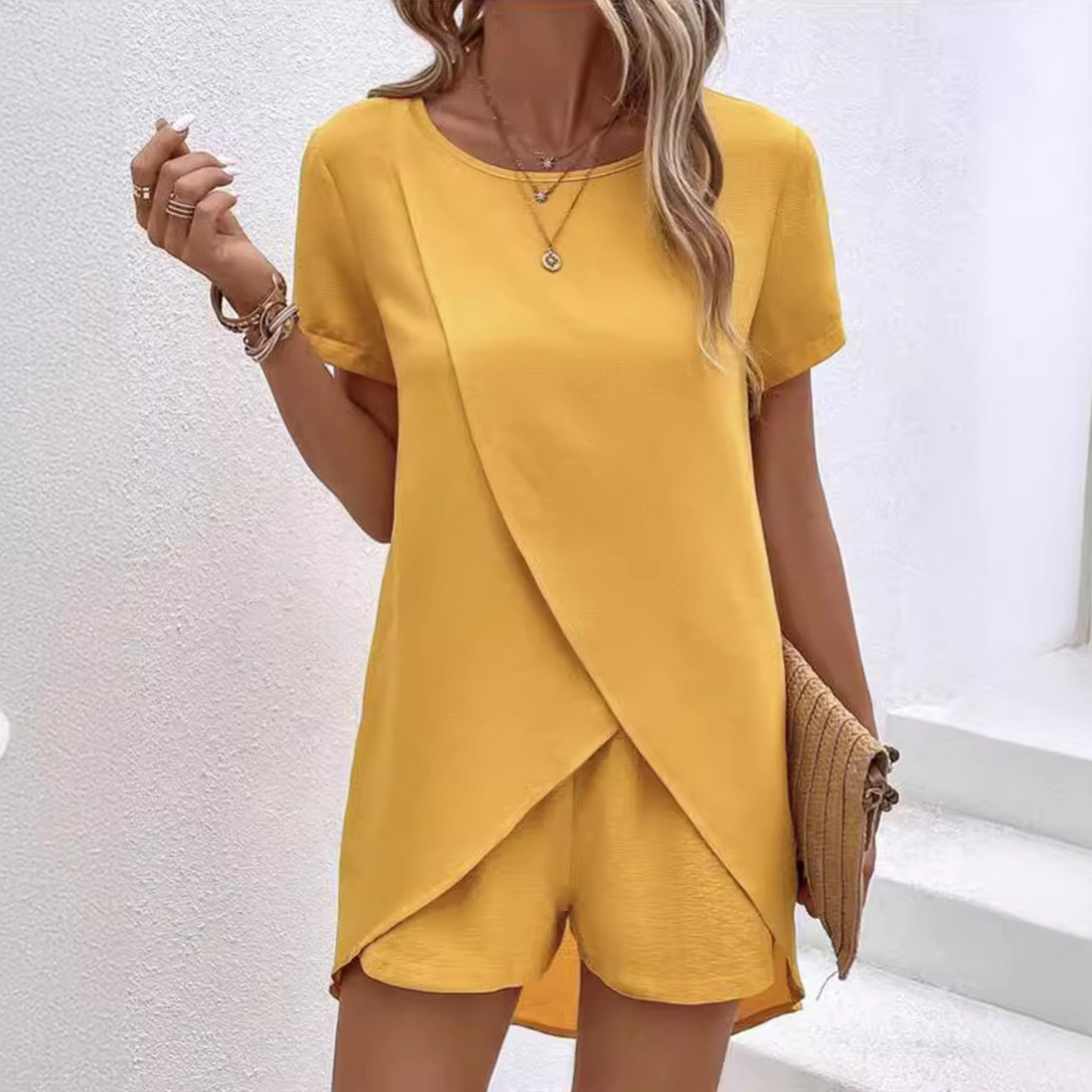 Amalia – Elegante Zomer Co-ord Lounge Set