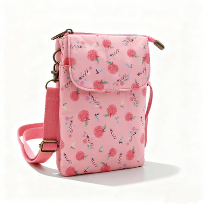 Elvira - Vintage Schoudertas met rits en magnetische sluiting