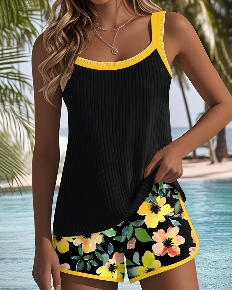 By Esmee® | Tweedelig Elegant Tankini-Set