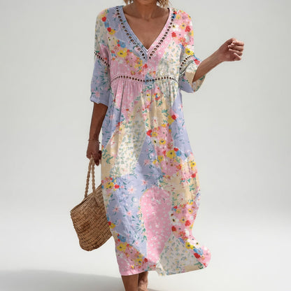 Lysiane™ — Vloeiende bloemenjurk met zomerse charme