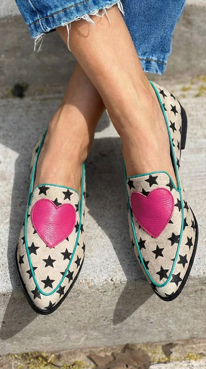 Marisol™ | Mocassins met hartdetail