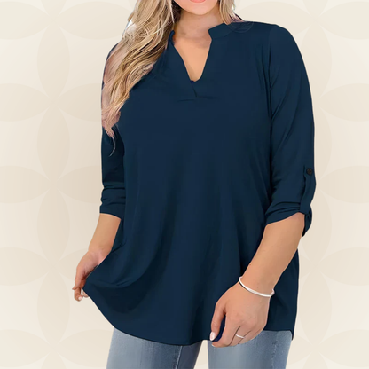 Jolanda -  Comfortabele losvallende Blouse