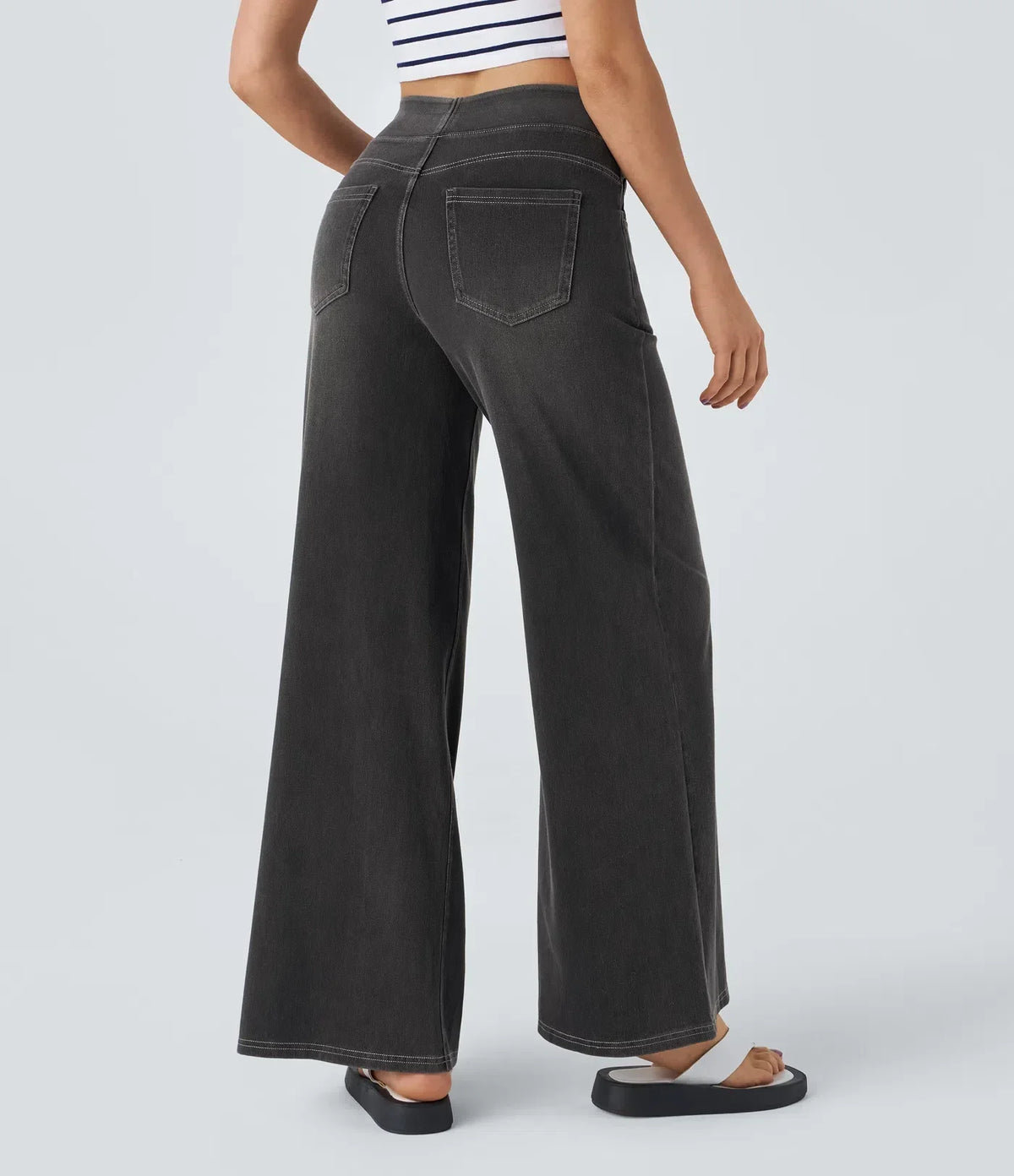 Tessa – Comfortabele jeans - broek met hoge taille en stretch