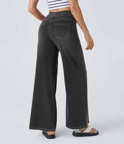 Tessa – Comfortabele jeans - broek met hoge taille en stretch