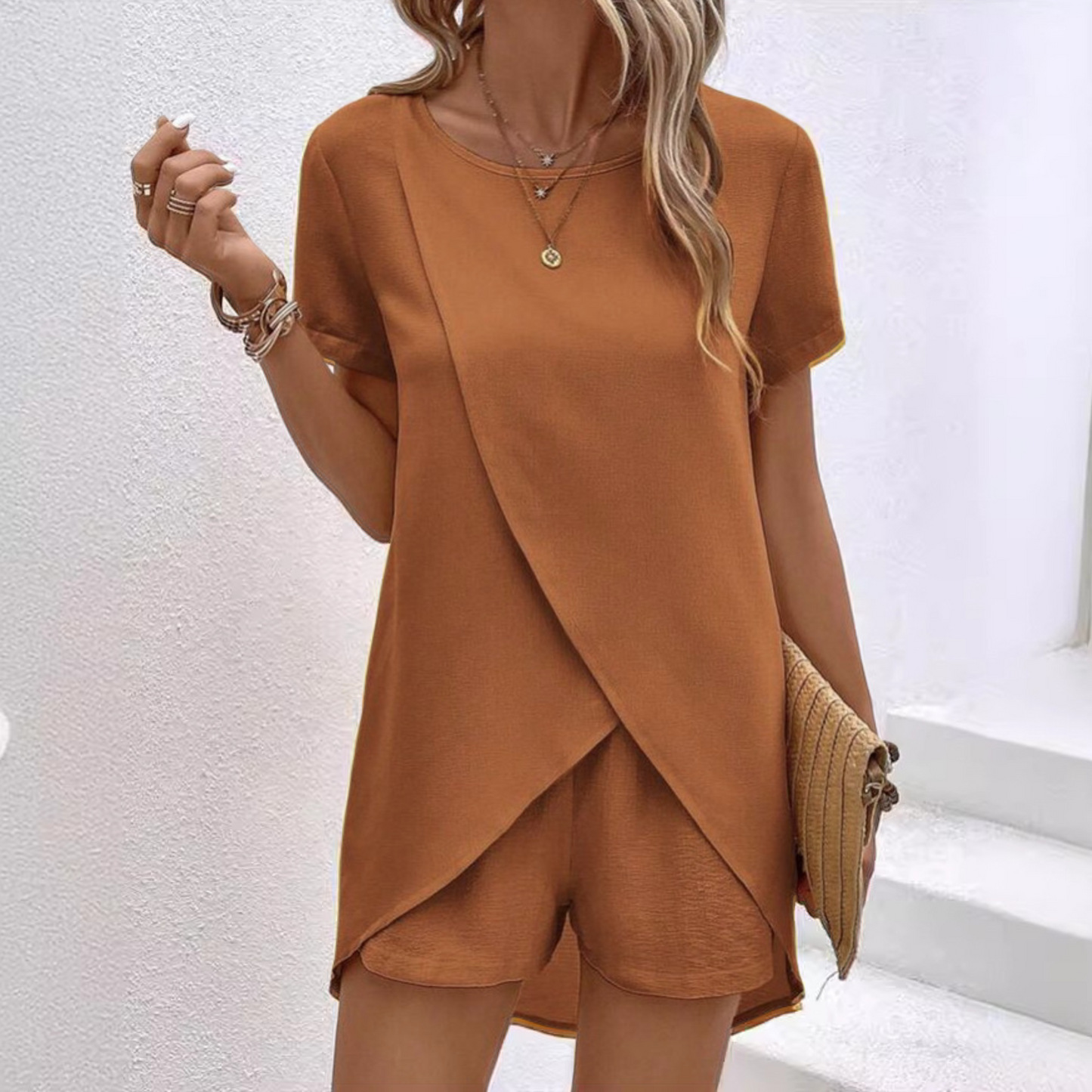 Amalia – Elegante Zomer Co-ord Lounge Set