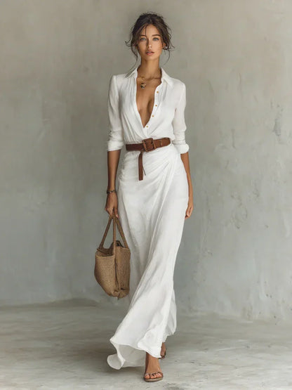 VICTORIA | Lange casual jurk