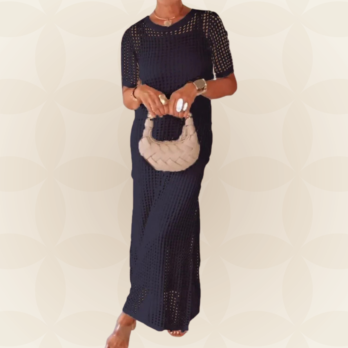 Tanja -  Lange Maxi Jurk + Gratis Binnenjurk