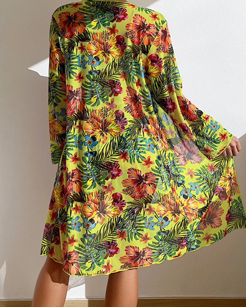 Zomer Crush | Bikini met bloemenrok