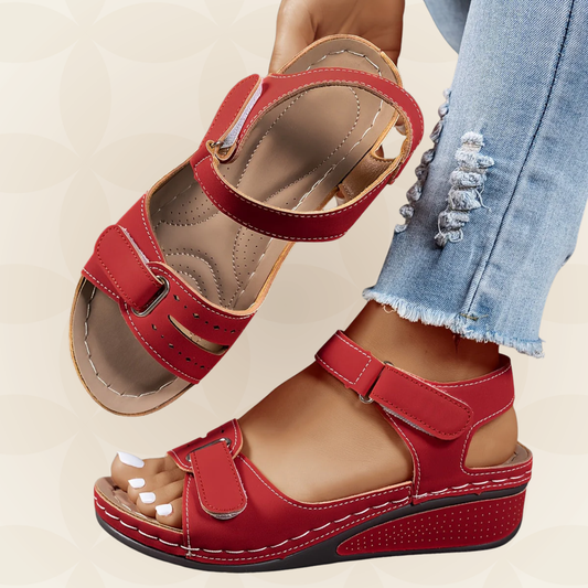 Sophie – Orthopedische Sandalen voor Hielspoor, Brede Voeten & Artrose