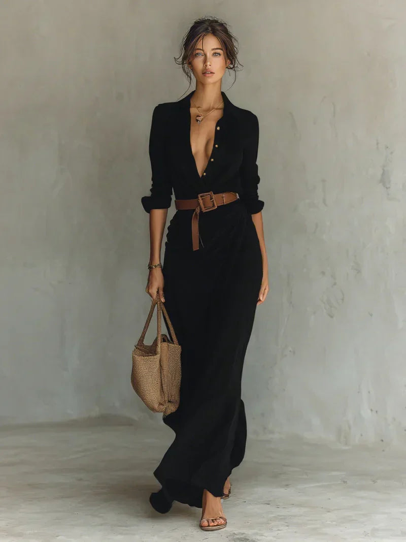 VICTORIA | Lange casual jurk