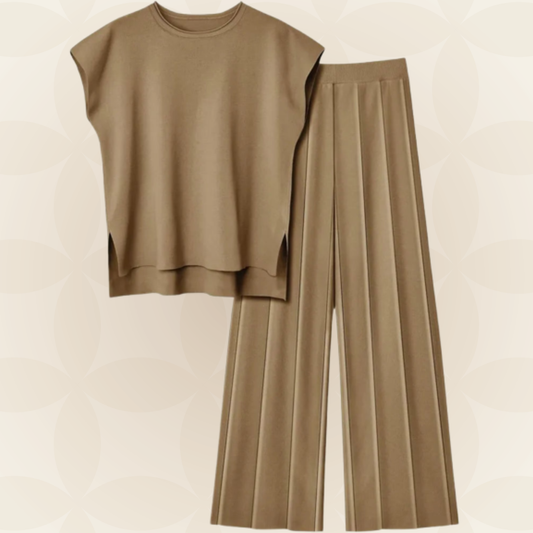 Anja - Comfortabele Zomer Lounge Co-ord Set