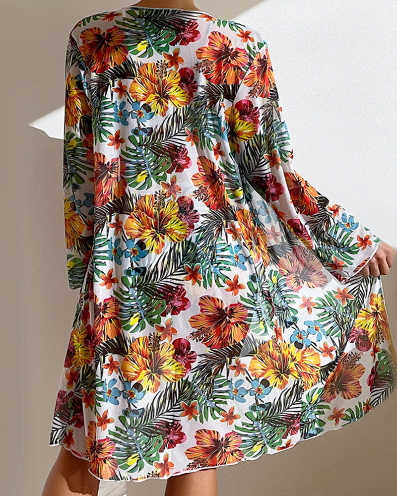 Zomer Crush | Bikini met bloemenrok