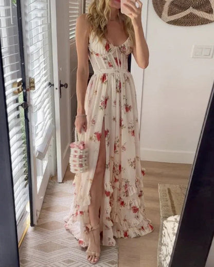 Scarlett™ | Romantische Bloemenjurk