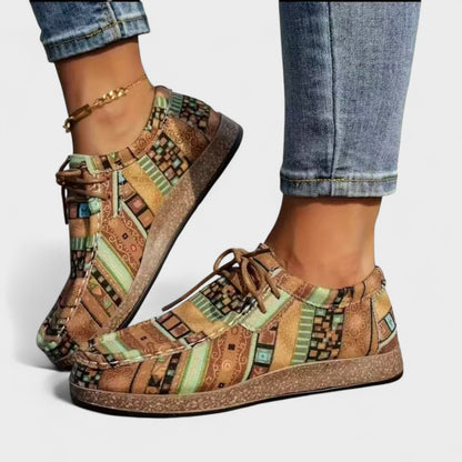 Jacinta - Kleurige Artistieke Sneakers