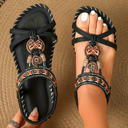 Nadia – Orthopedische sandalen in Ibiza-stijl voor comfort en elegantie