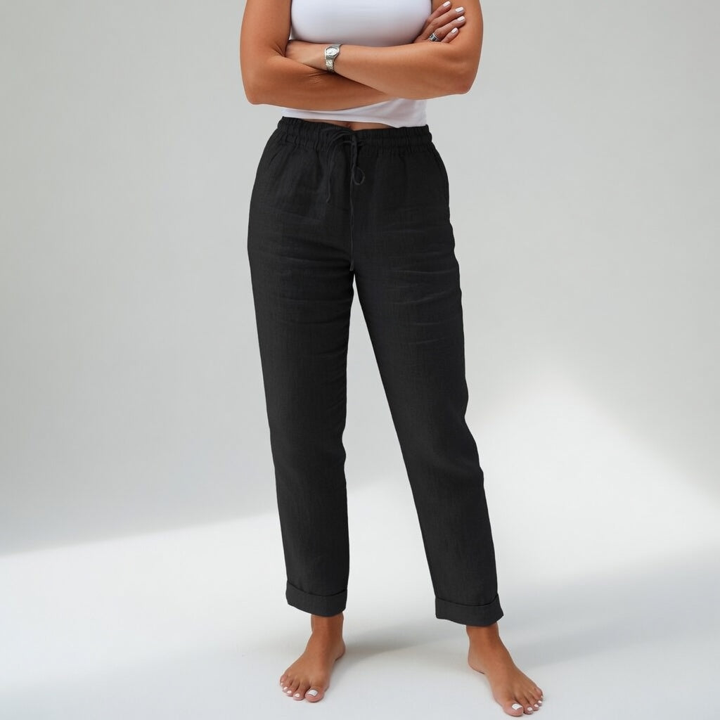 Albertine™ — 100% Katoenen Vloeiende Broek Natuurlijke Comfort